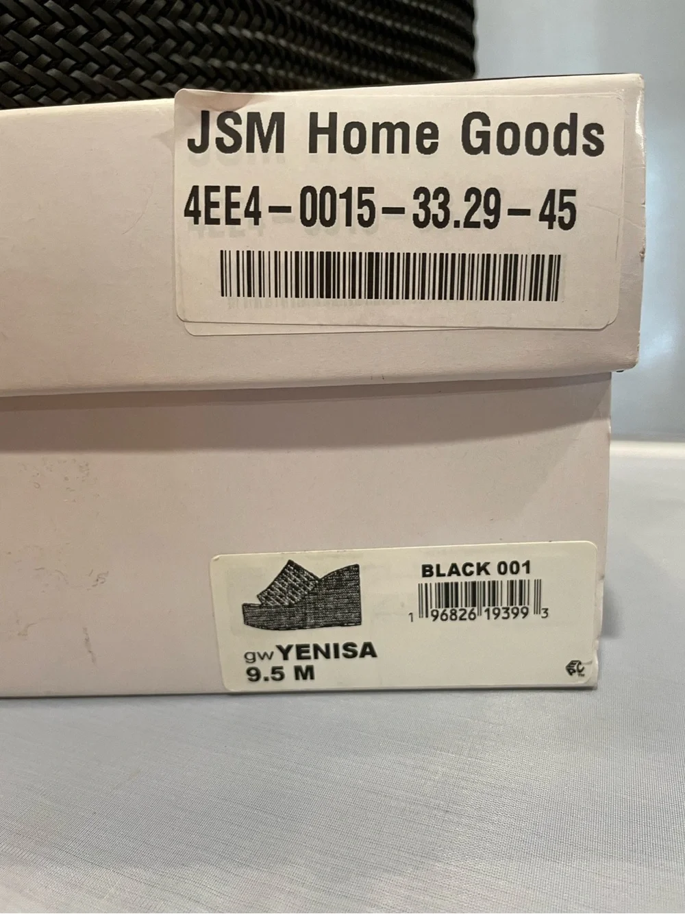NIB Guess Sz 9.5 Women's Black Yenisa Slide Platform Wedge Sandals Shoes Ret $99